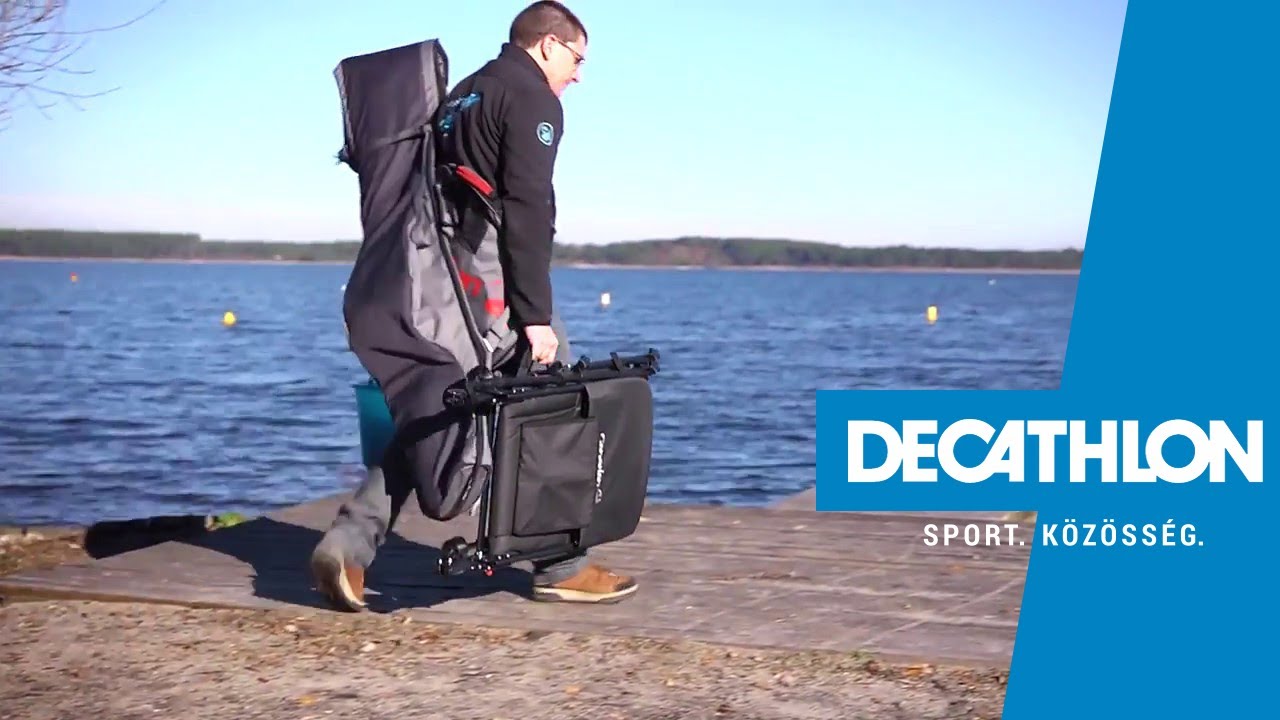 Caperlan CSB Adjust + feeder szék összeszerelése | Decathlon Magyarország