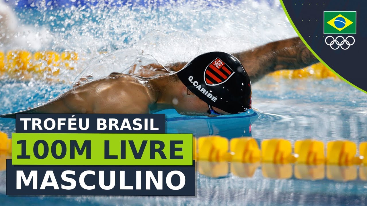 Troféu Brasil de Natação 2023 - Guilherme Caribé vence os 100m livre masculino