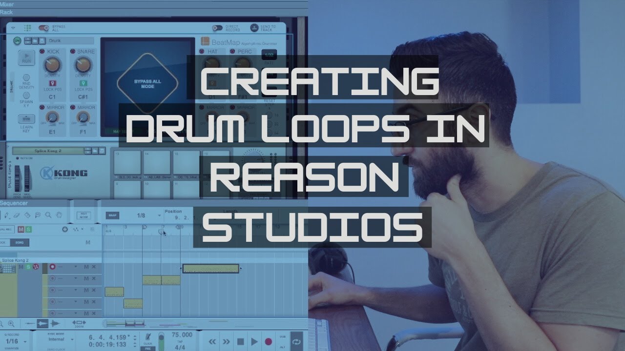 How to Level Up Your Drum Loops in Reason 12 | FAST & EASY