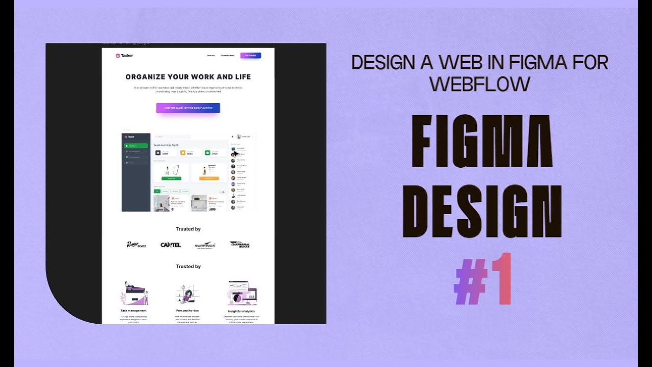 DESIGN TASKER WEB IN FIGMA 1 #35