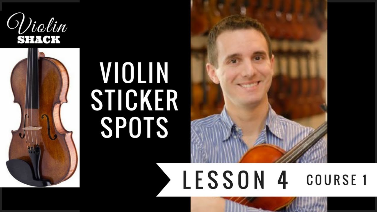 LEARN THE VIOLIN | Course 1.4 - Violin Sticker Placement