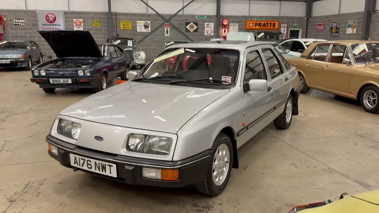 1984 FORD SIERRA GHIA | MATHEWSONS CLASSIC CARS | AUCTION: 12,13 & 14 MARCH 2025