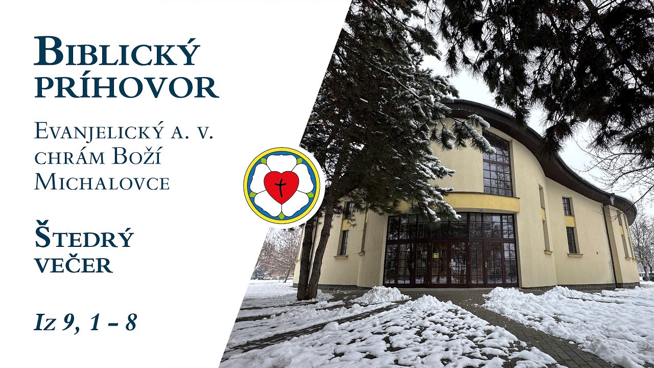 Biblický príhovor na Štedrý večer