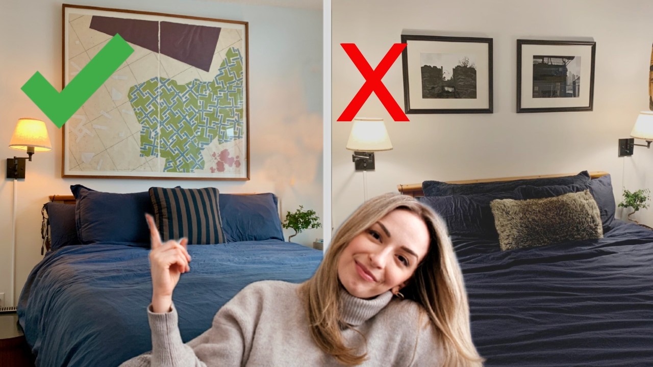 I made these *BIG* items work in my small space 