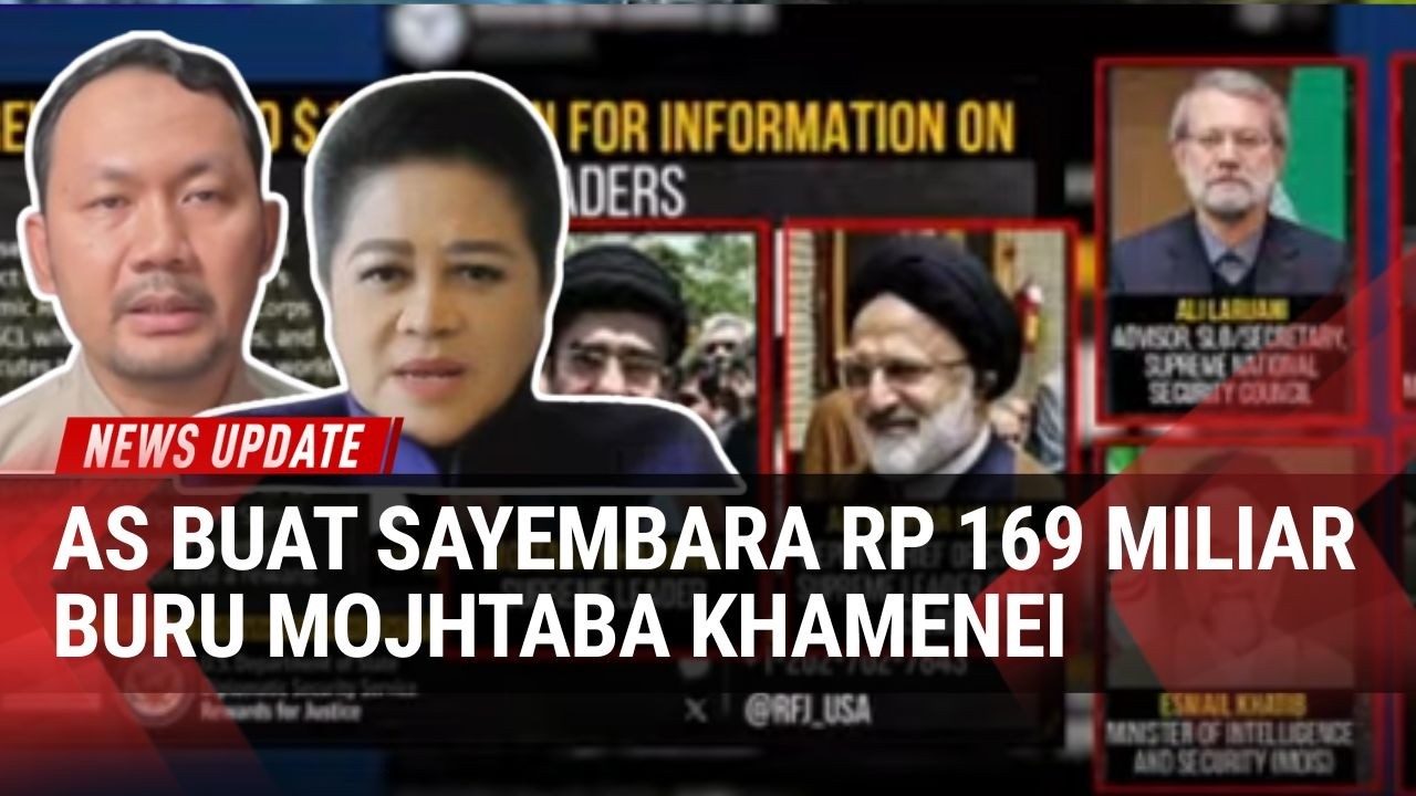 Sayembara Rp169 Miliar AS Buru Pemimpin Tertinggi Iran, Ini Respons Teheran