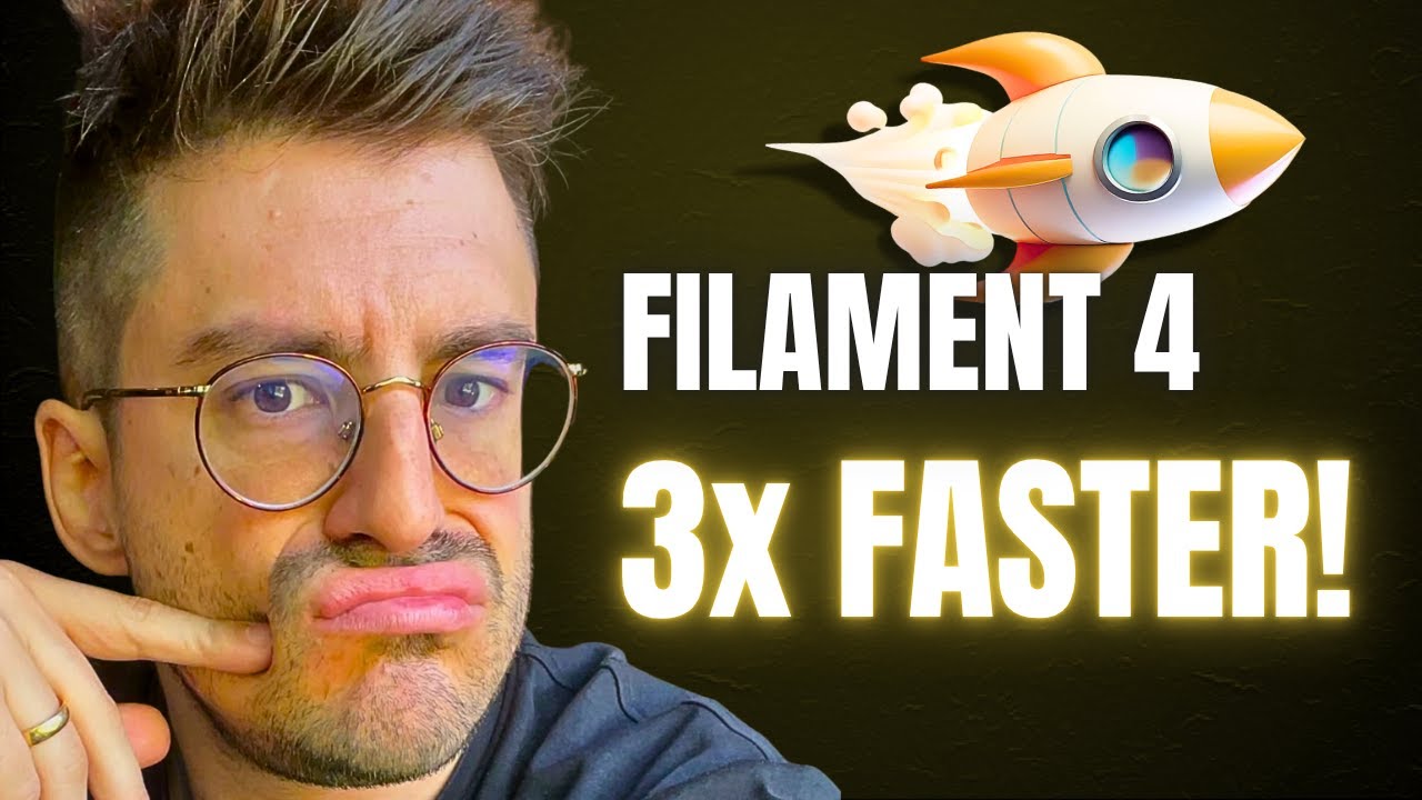 FILAMENT 4 is 3x FASTER?! Mind-Blowing Upgrade!