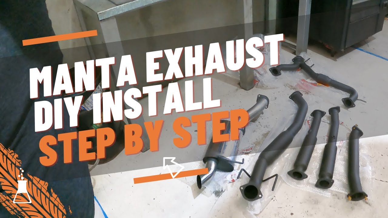 Manta Exhaust Install and Sound | First Mod | DIY | Step By Step