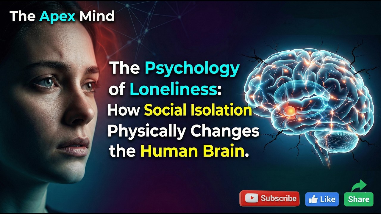 Your Brain is Starving: The Physical Toll of Loneliness 🧠💔 (2026 Science Deep Dive)