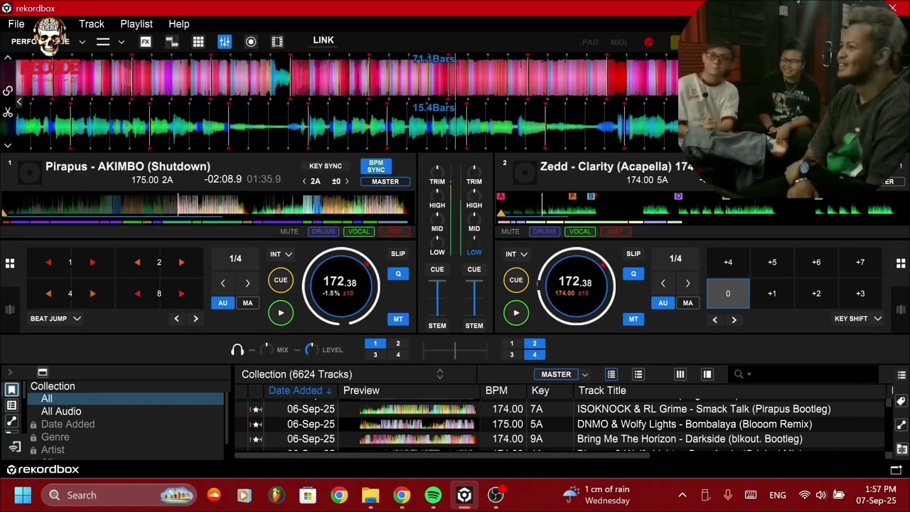 DJ-ing in Rekordbox on PC w/ “Custom” Keyboard Shortcuts 🎹