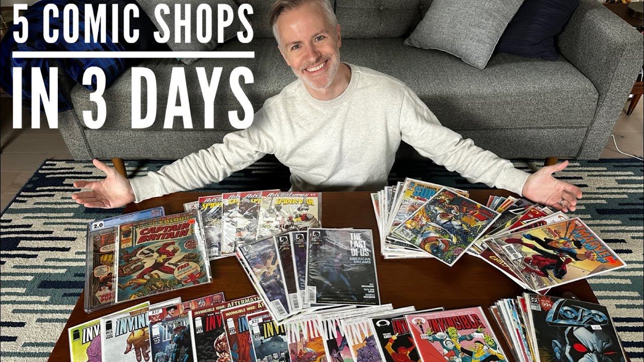 So many key comics found — 5 Stores in 3 Days!