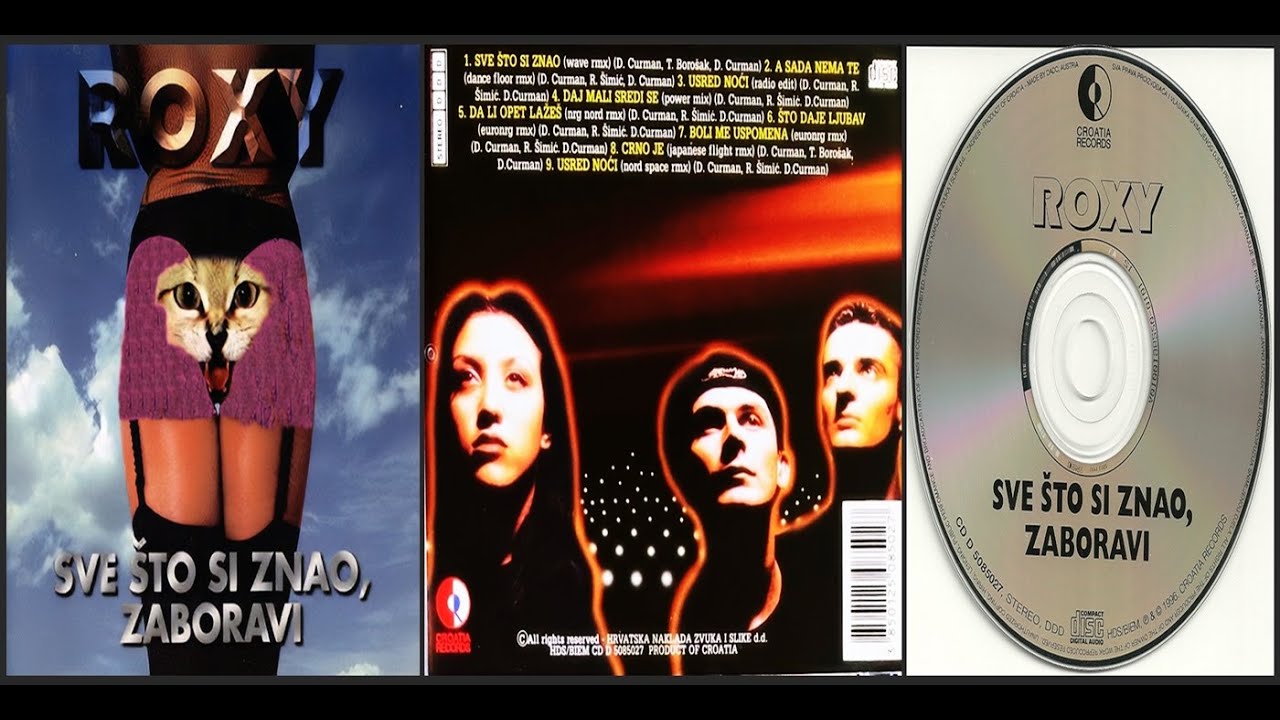 Roxy &ndash; Boli Me Uspomena (Euronrg Rmx) (Track taken from the album Sve &Scaron;to Si Znao, Zaboravi &ndash; 1996)