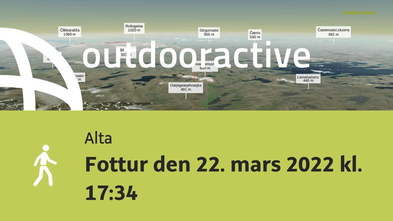 Fottur den 22. mars 2022 kl. 17:34