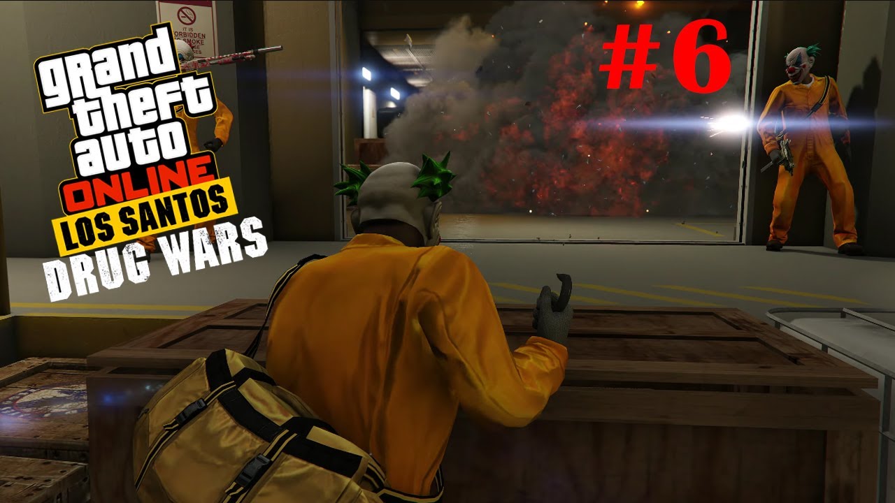 GTA Online DRUG WARS DLC First Dose VI - Off the rails (Unlocking Acid Lab)