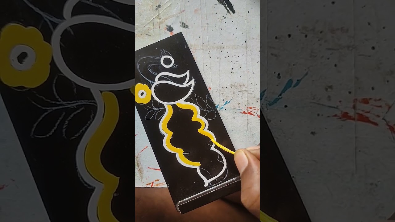 A Peacock in Tikuli Art