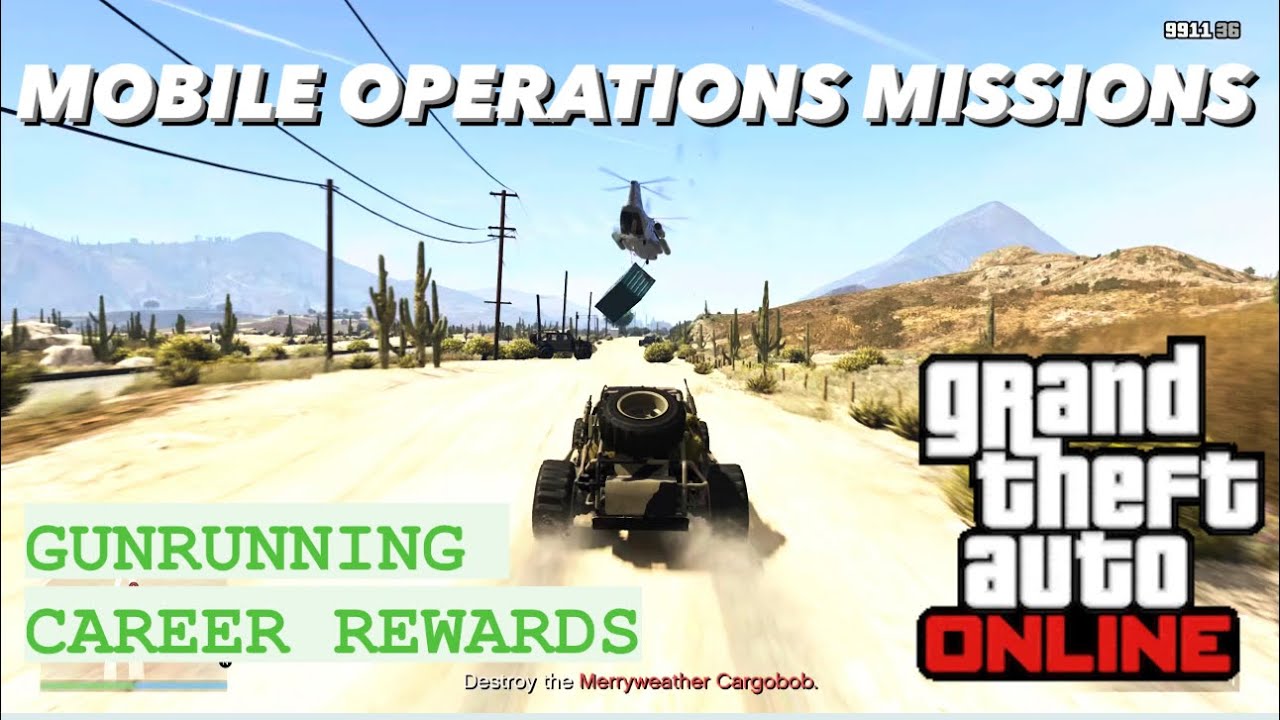 All Mobile Operations Missions - Career Rewards Challenges Tier 4 Hard mode & under 10 minutes - GTA