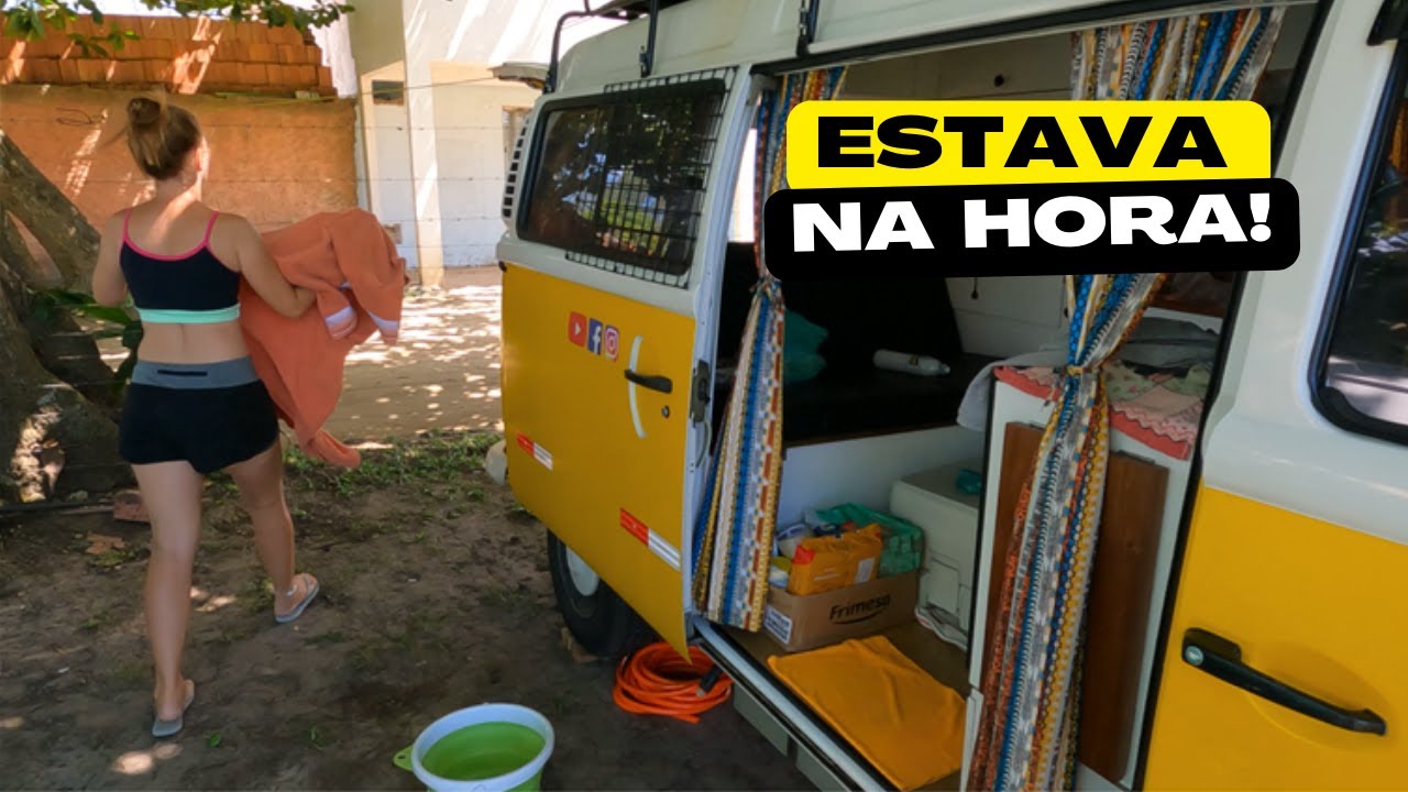 Rotina de quem mora em uma Kombi Motorhome | Arraial do Cabo - RJ | Ep.47