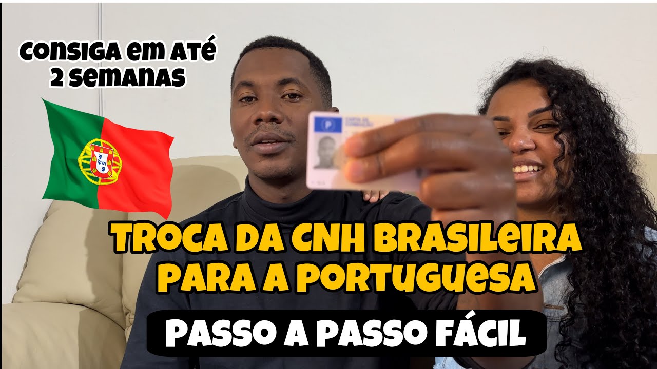 TROCA DA CARTA DE CONDUÇÃO BRASILEIRA PARA PORTUGUESA🇵🇹 / PASSO A PASSO FÁCIL 