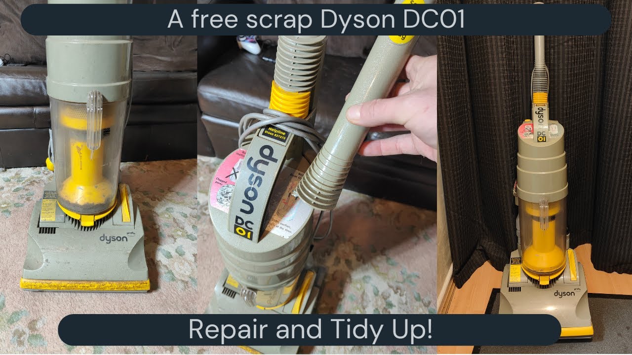Giving some love to a Broken Dyson DC01 from 1998!