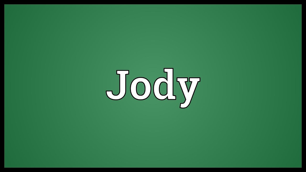 Jody Meaning