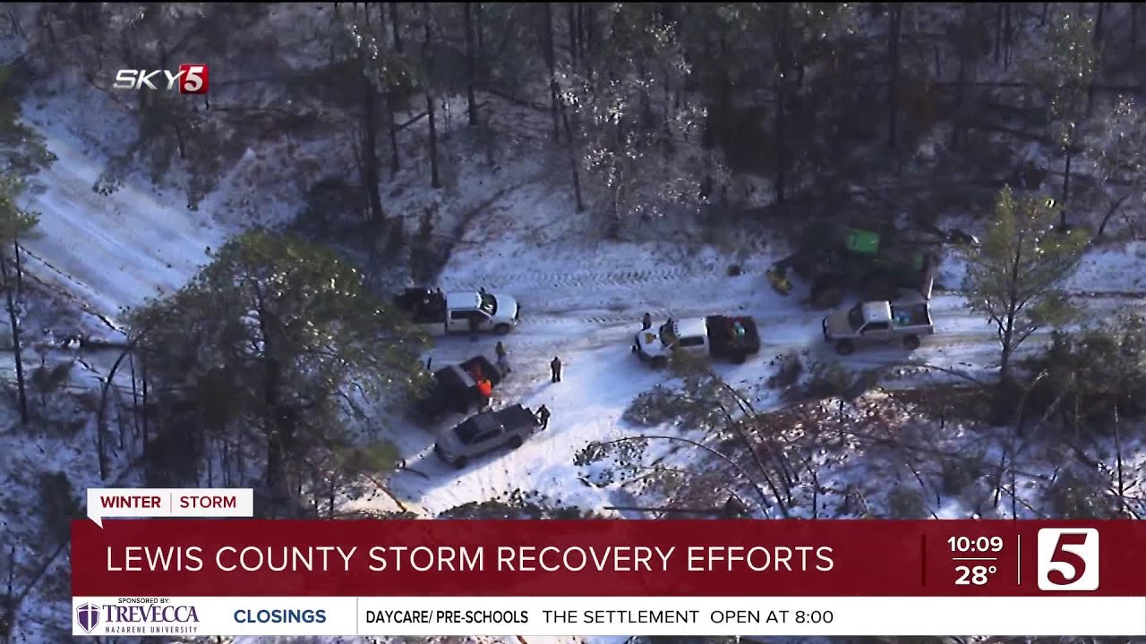 Lewis County residents band together after devastating winter storm