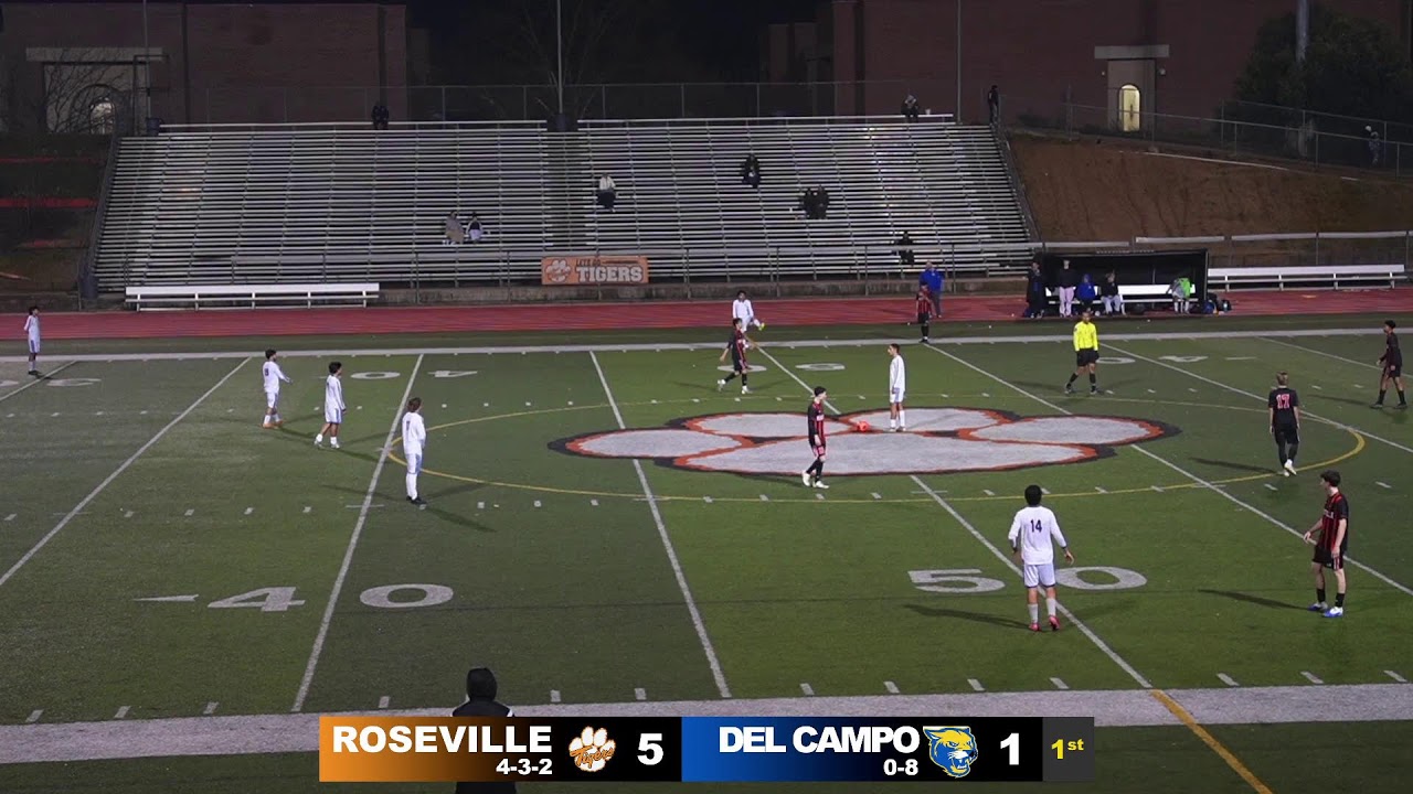 Varsity Soccer Game - Roseville Tigers vs Del Campo Cougars