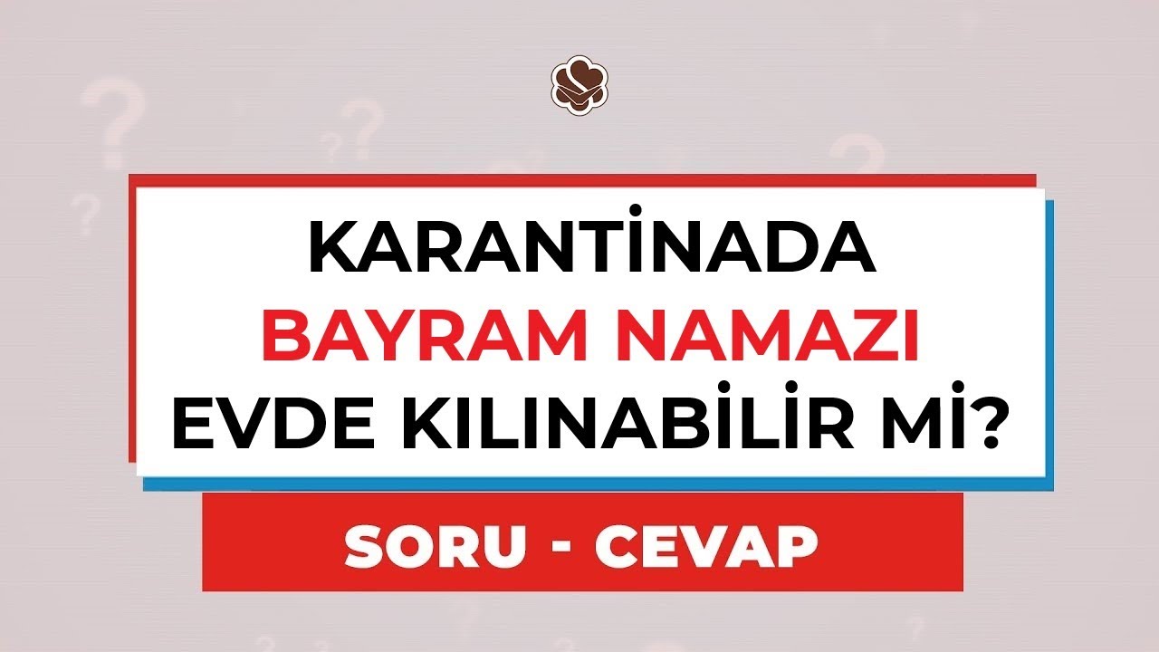 Karantinada bayram namazı evde kılınabilir mi? | Prof. Dr. Abdulaziz BAYINDIR