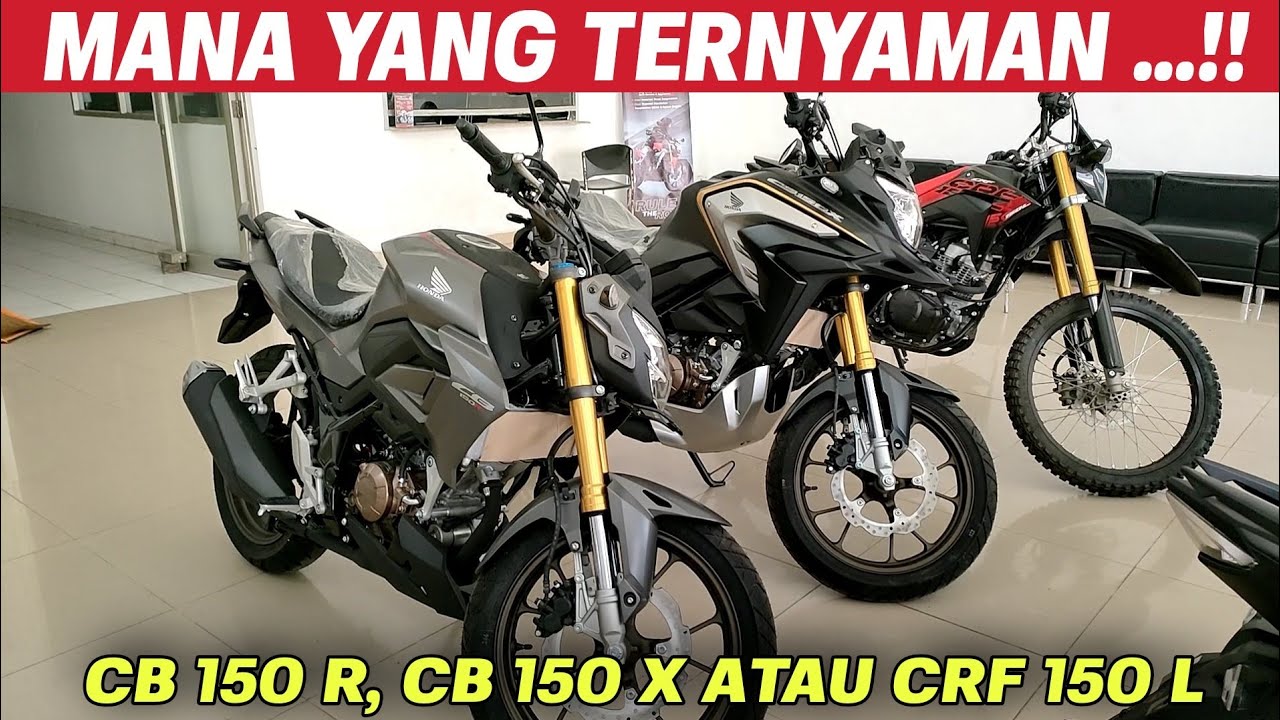 CB 150 R 2022 BERJAJAR DENGAN CB 150 X DAN CRF 150 L 2022
