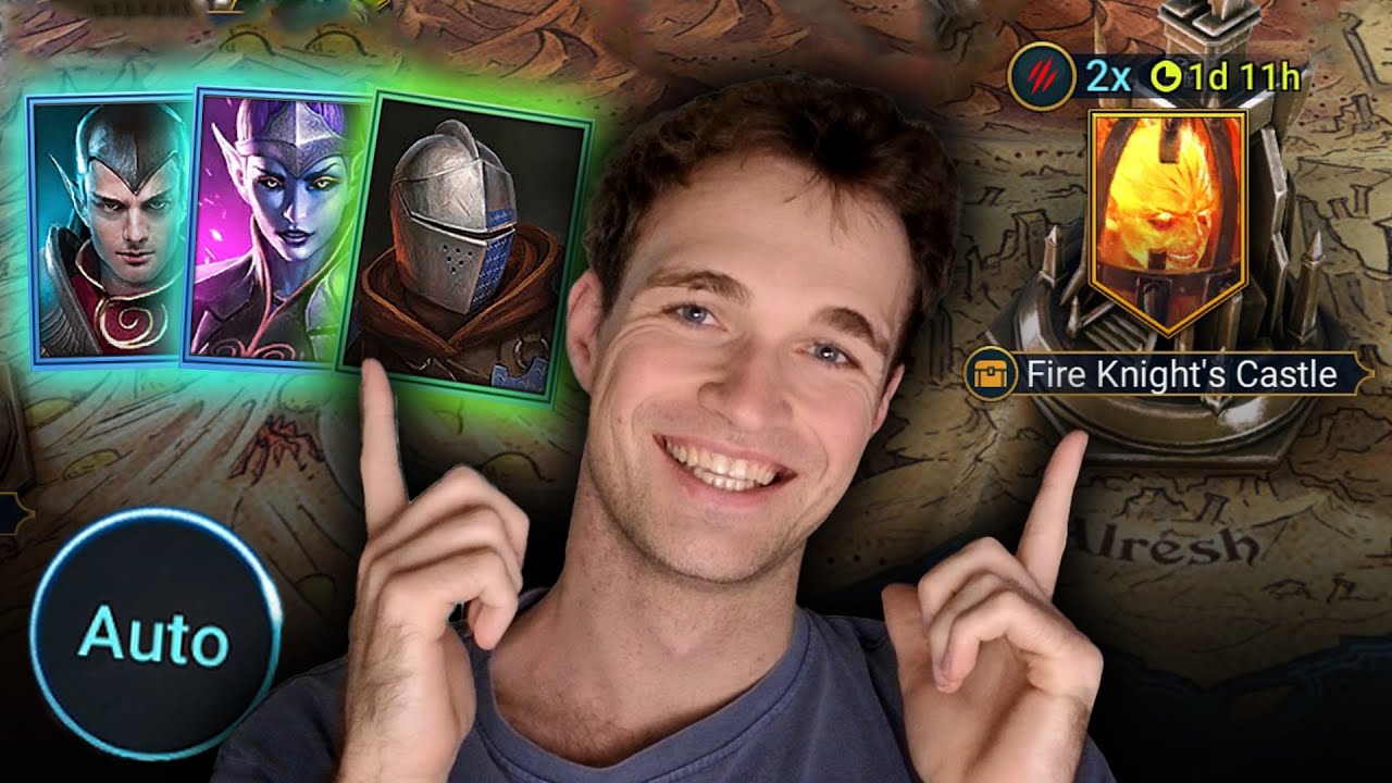 Как легко фармить ОГНЕННОГО РЫЦАРЯ для новичков! (и лучшие чемпионы F2P) &mdash; руководство по Raid Sh...