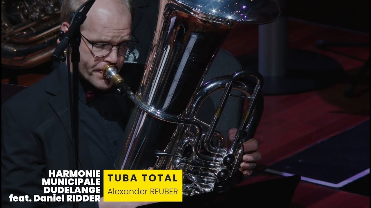 Tuba - Total | Solo Tuba: Daniel Ridder| Live in Luxemburg | Harmonie Municipale Dudelange Gala 2024