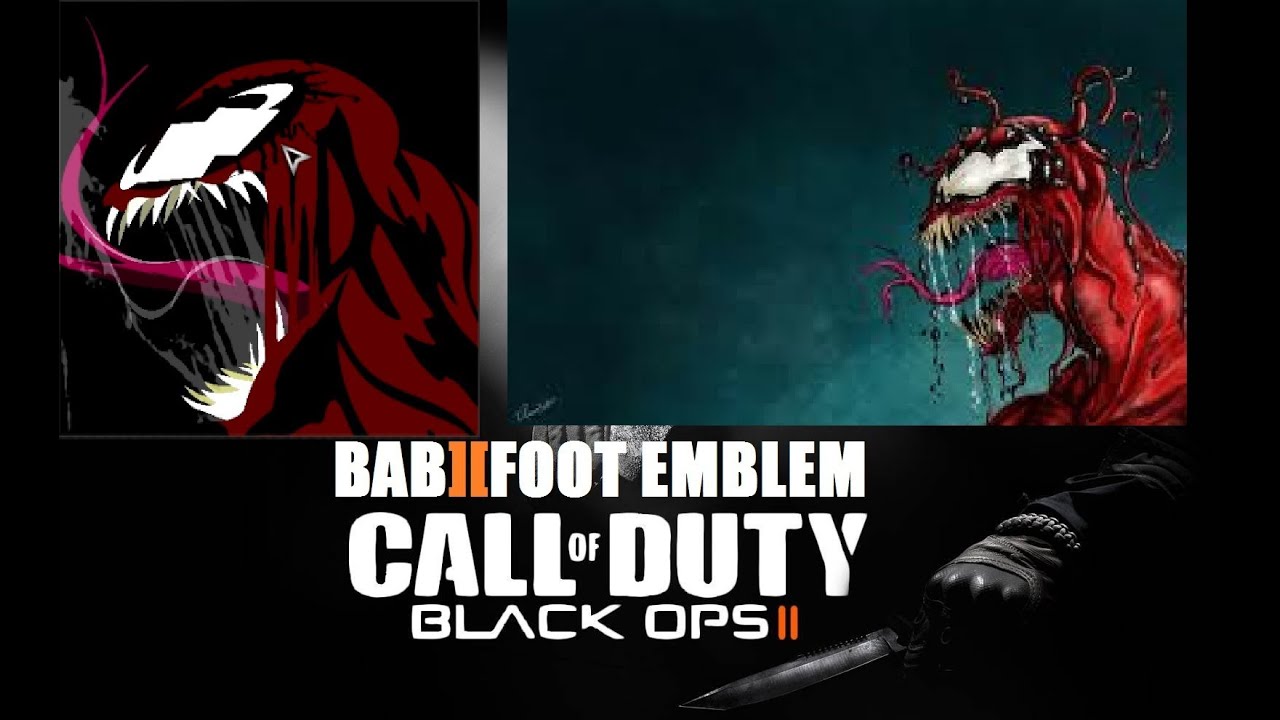 COD Black Ops 2 Emblem Tutorial  - Carnage V3