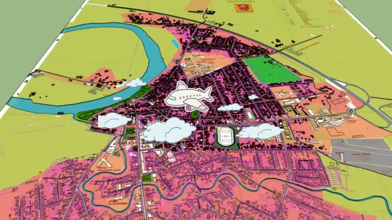 3D Ćuprija - (11400 objekata)