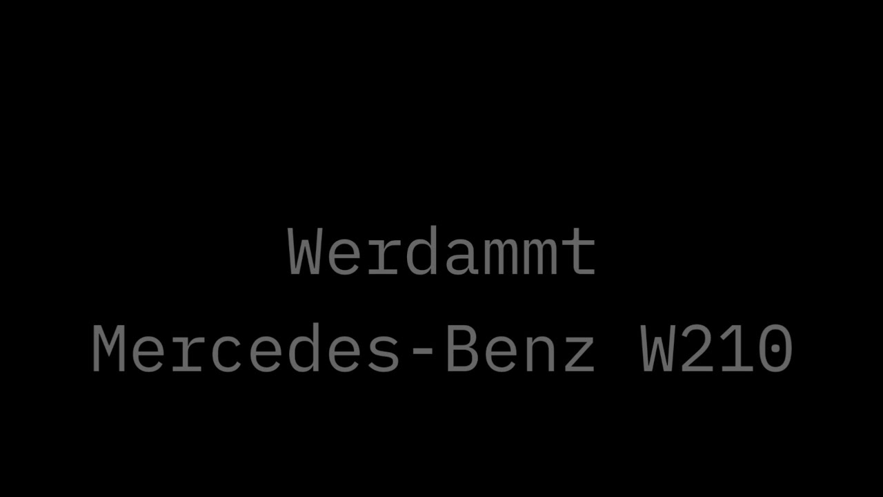 Mercedes-Benz W210 | Criminal Russia 3D. Boris