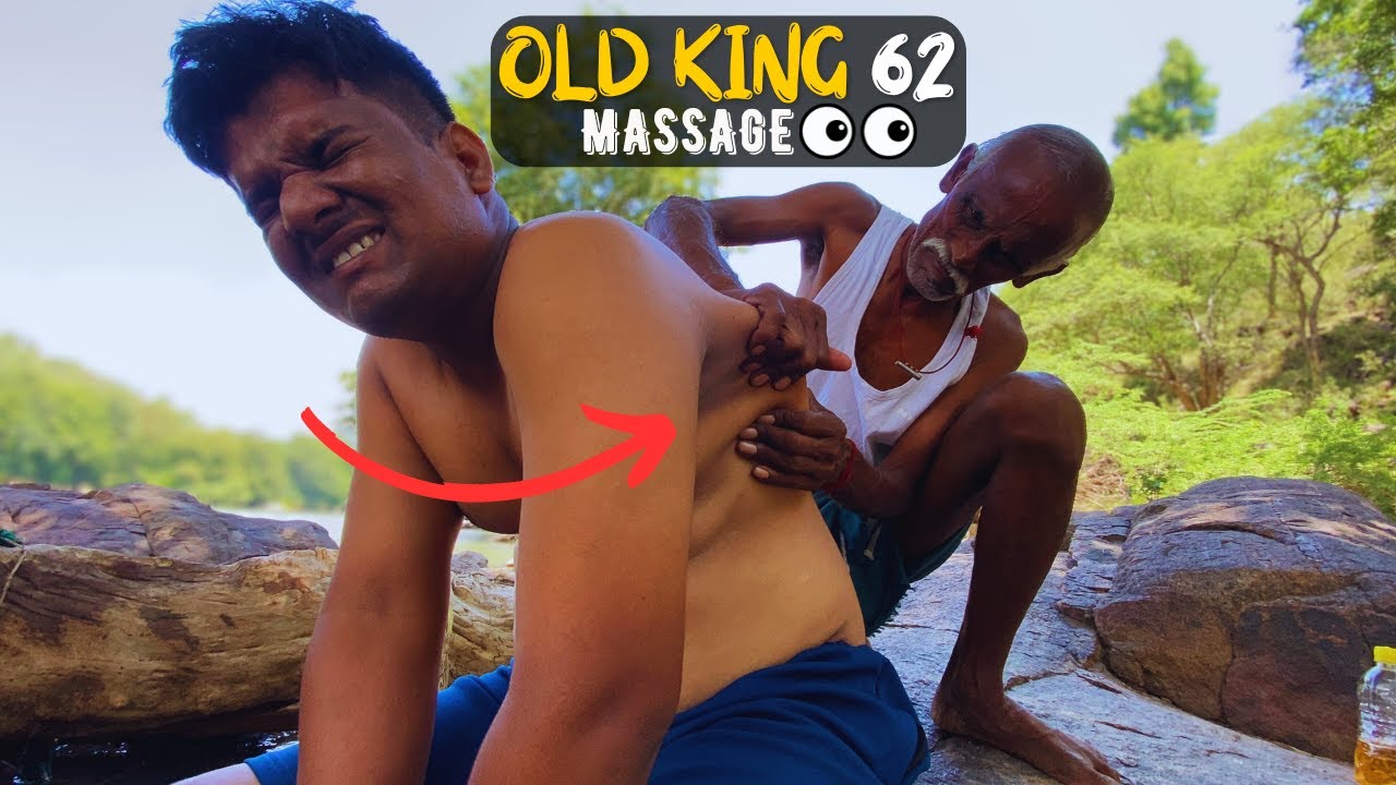 🔱Hogenakkal ASMR 62 Year Old 👴🏻Grandpa's ❤️Massage | ASMR 😌Satisfying 💪🏻💆‍♂️Body Massage #massage