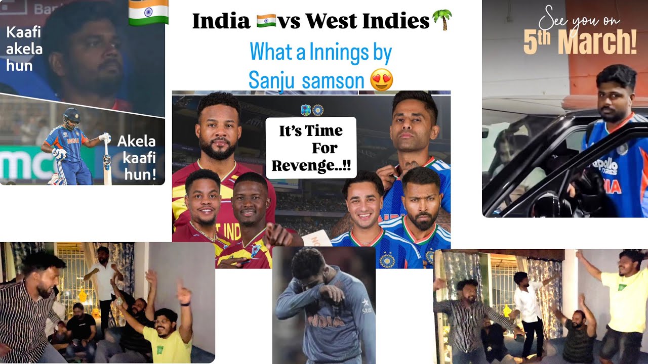 India Vs West Indies Match in T20 WC..!! #cricket #indiavswestindies #t20worldcup #sanjusamson #icc 