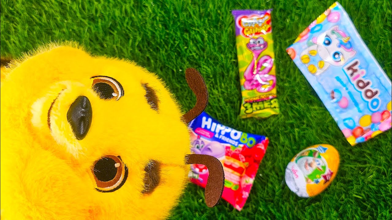 ASMR Satisfying video lollipops candy unboxing video Asmr opening video and chocolate