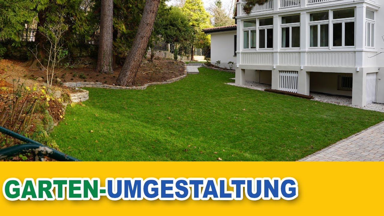 Professionelle Garten-Umgestaltung