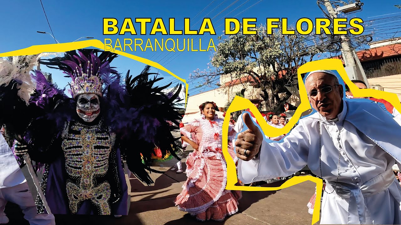 Batalla de flores Carnaval de Barranquilla 2024