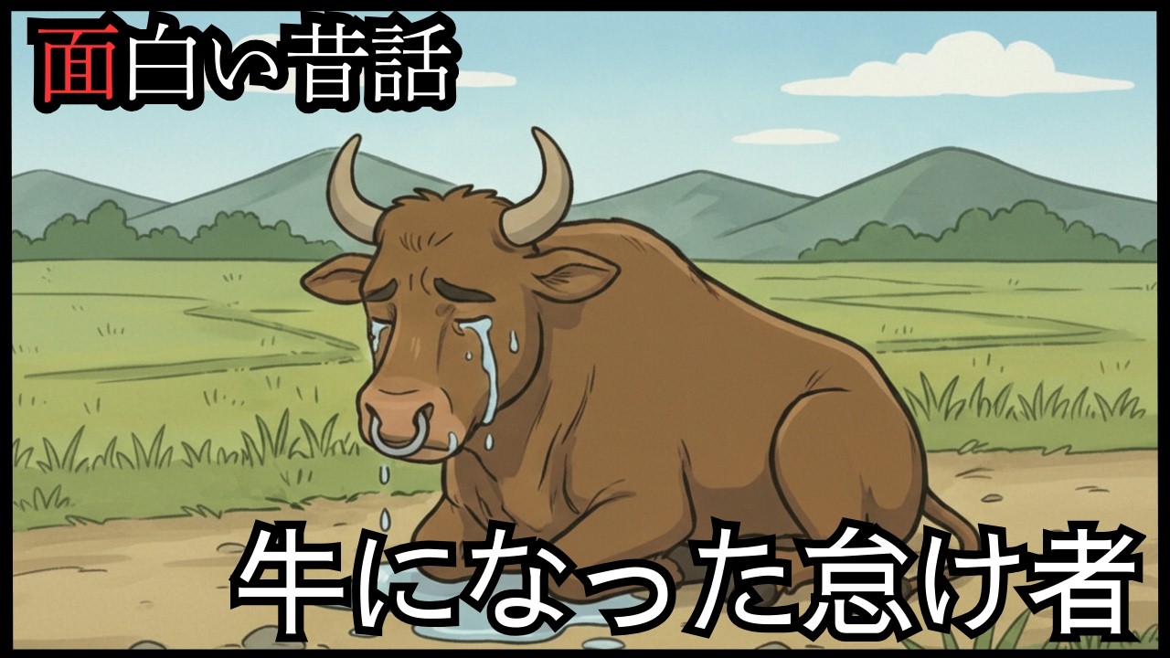 牛になった怠け者 (楽しい昔話)
