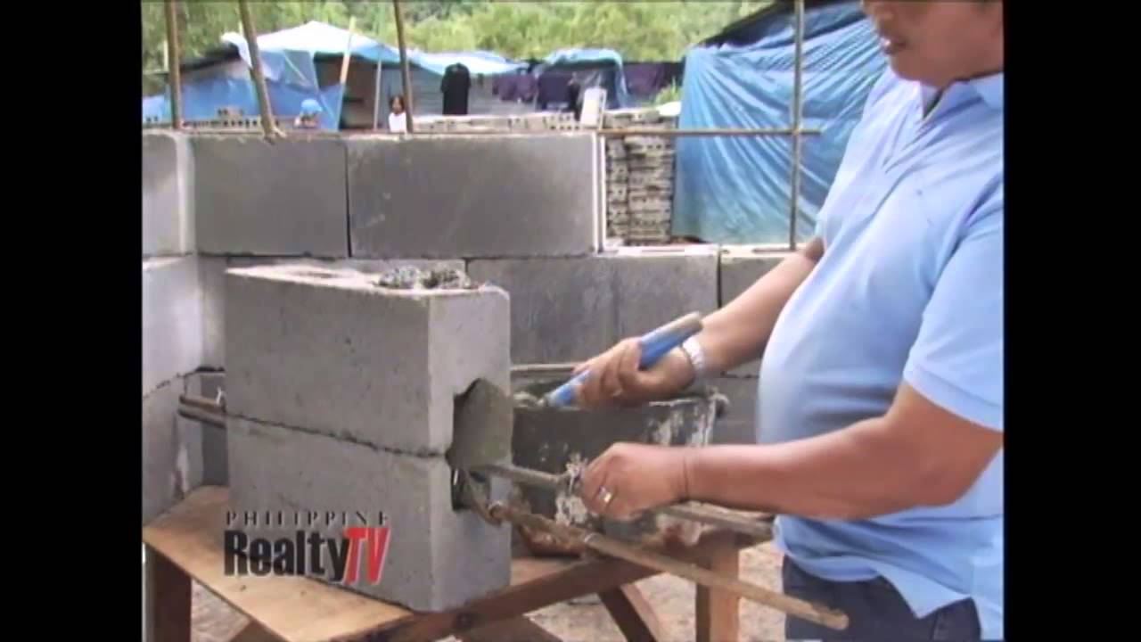 Project First Home - Load Bearing Concrete Blocks by Jackbilt