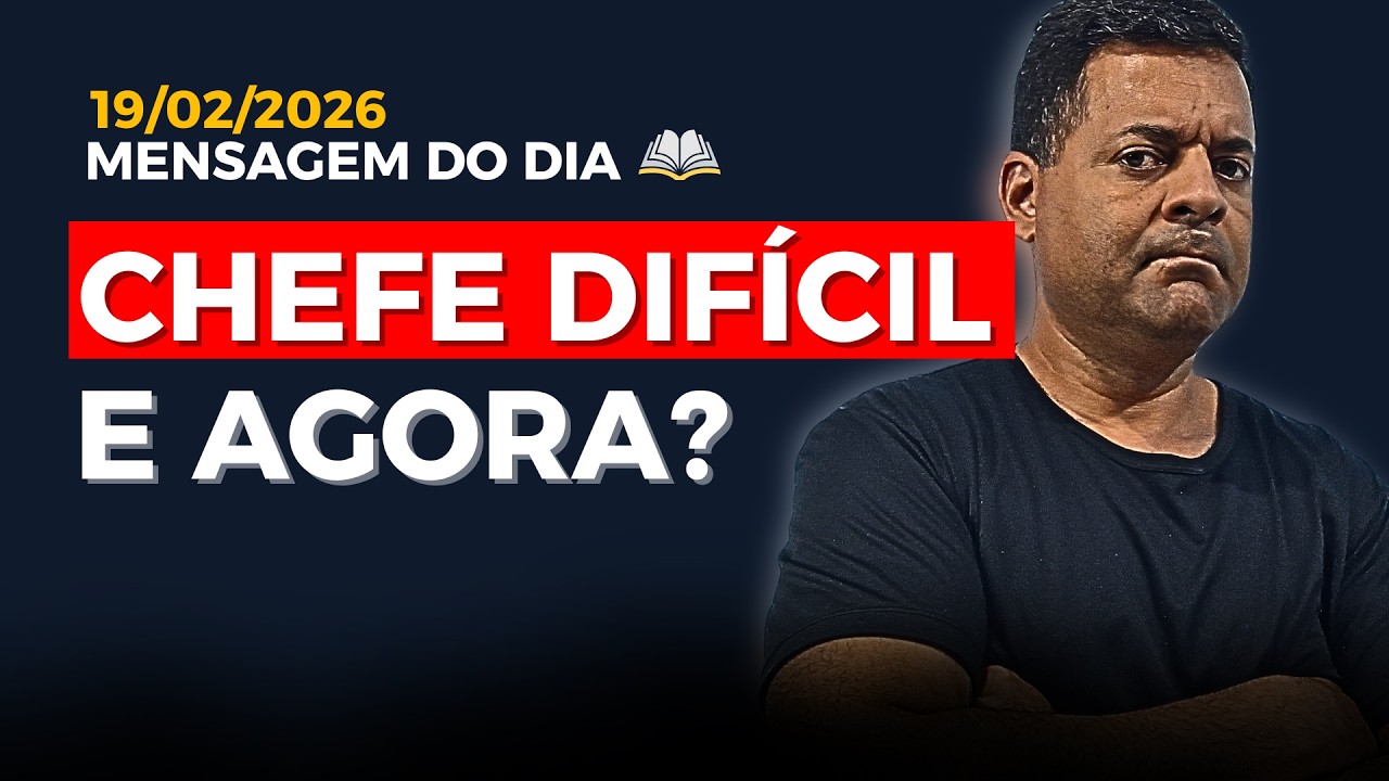 Como lidar com chefe difícil no trabalho | ROTINA E ORAÇÃO