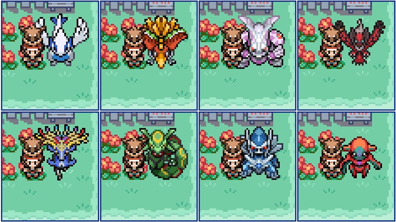 All Legendary Mystery Gift Codes - Pokémon Radical Red 4.1