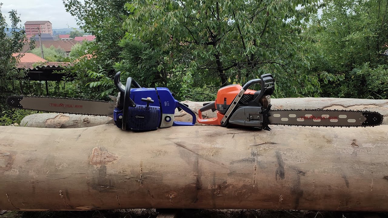 Husqvarna 592xp & FarmerTec G888 working test ...