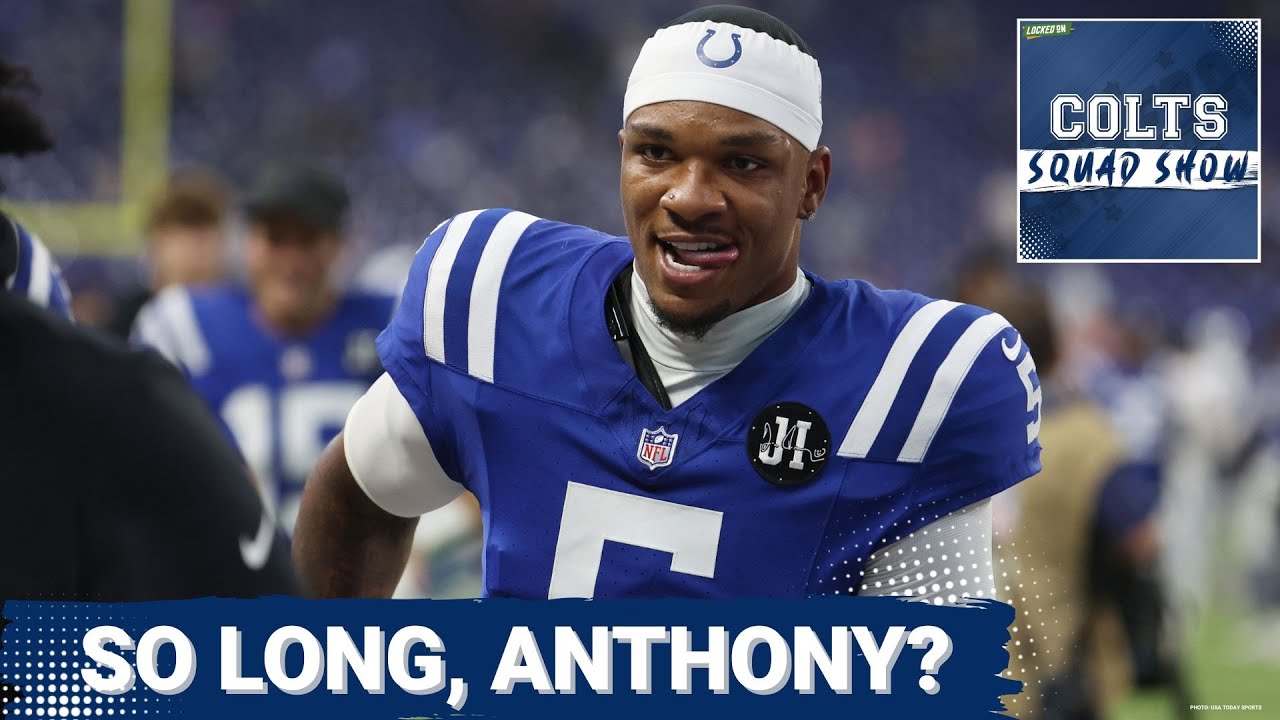 COLTS SQUAD SHOW: ALL OVER for Anthony? | Whether We've Seen Anthony Richardson's Last Snap in Indy