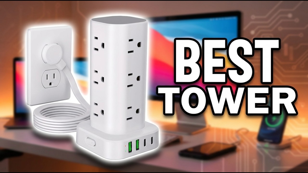 Best Power Strip Tower 2026: Top 8 Surge Protector Towers for Home & Office