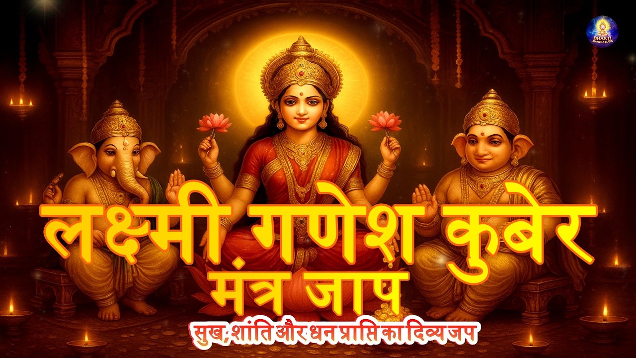 Lakshmi Ganesh Kuber Mantra for Wealth & Abundance | Powerful Diwali Mantras for Wealth & Prosperity