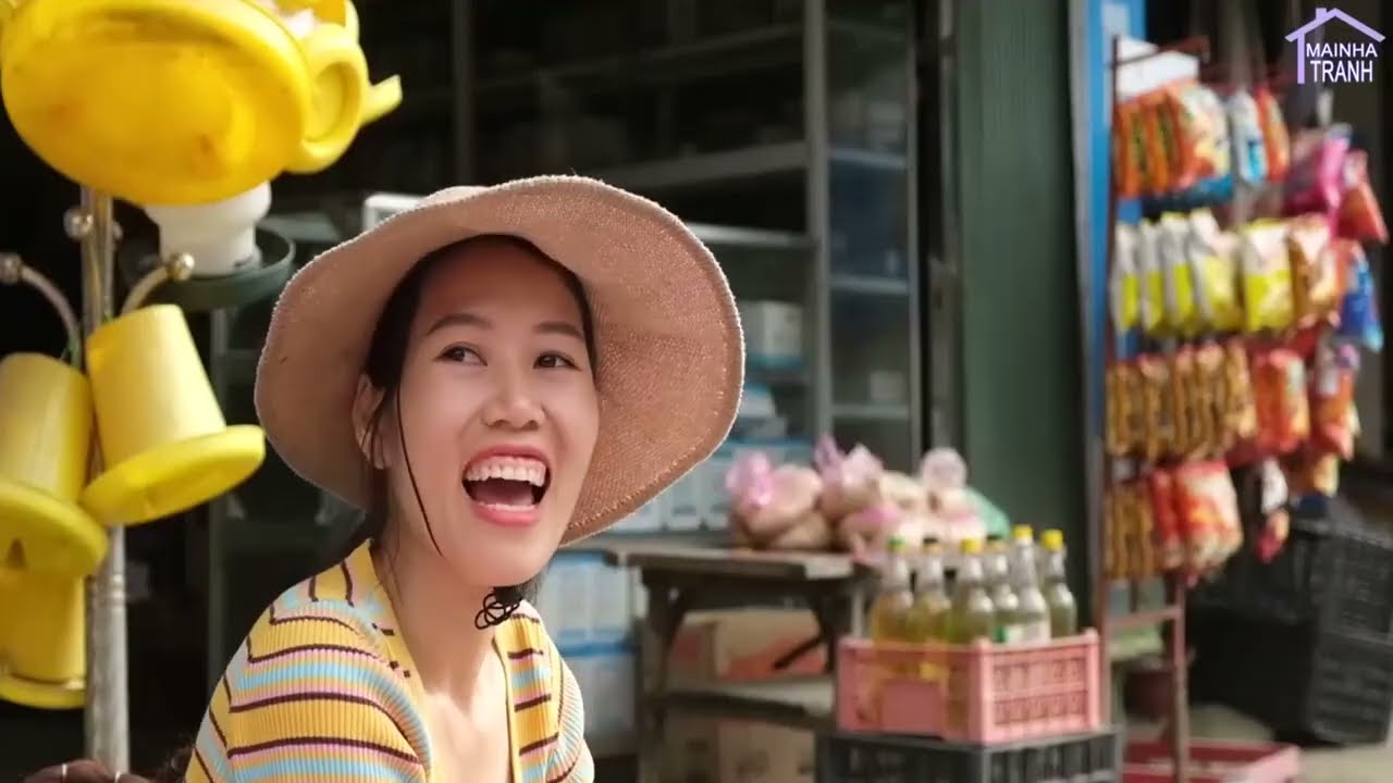 Tranh's Bamboo Shoot Harvest 🌿🥢 Making Spicy Bamboo Vinegar & Selling at the Market #FarmToTable
