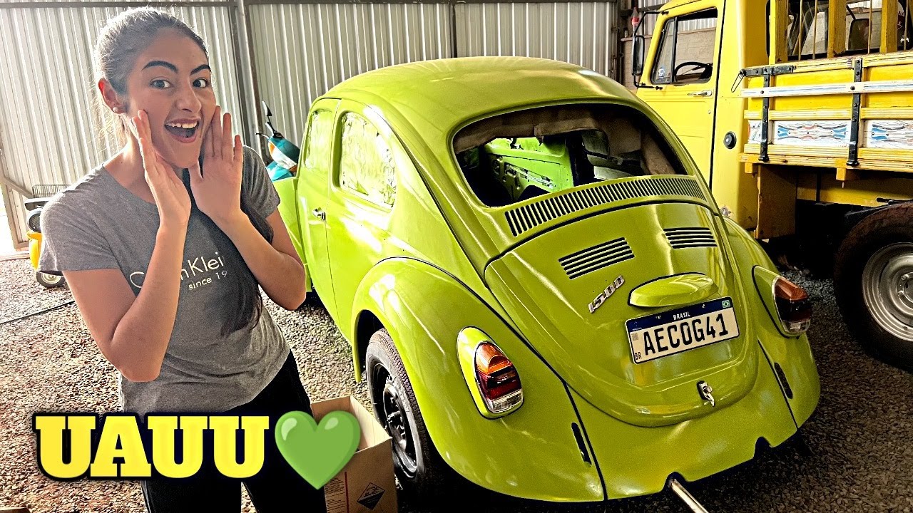 COMO ESTÁ A REFORMA DO FUSCA SHREK!