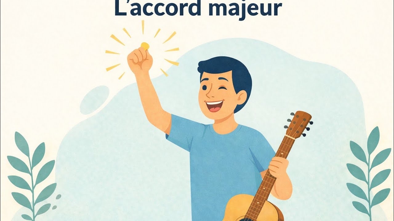 Cours de guitare #6 : Comment réaliser un accord majeur à chaque frette du manche