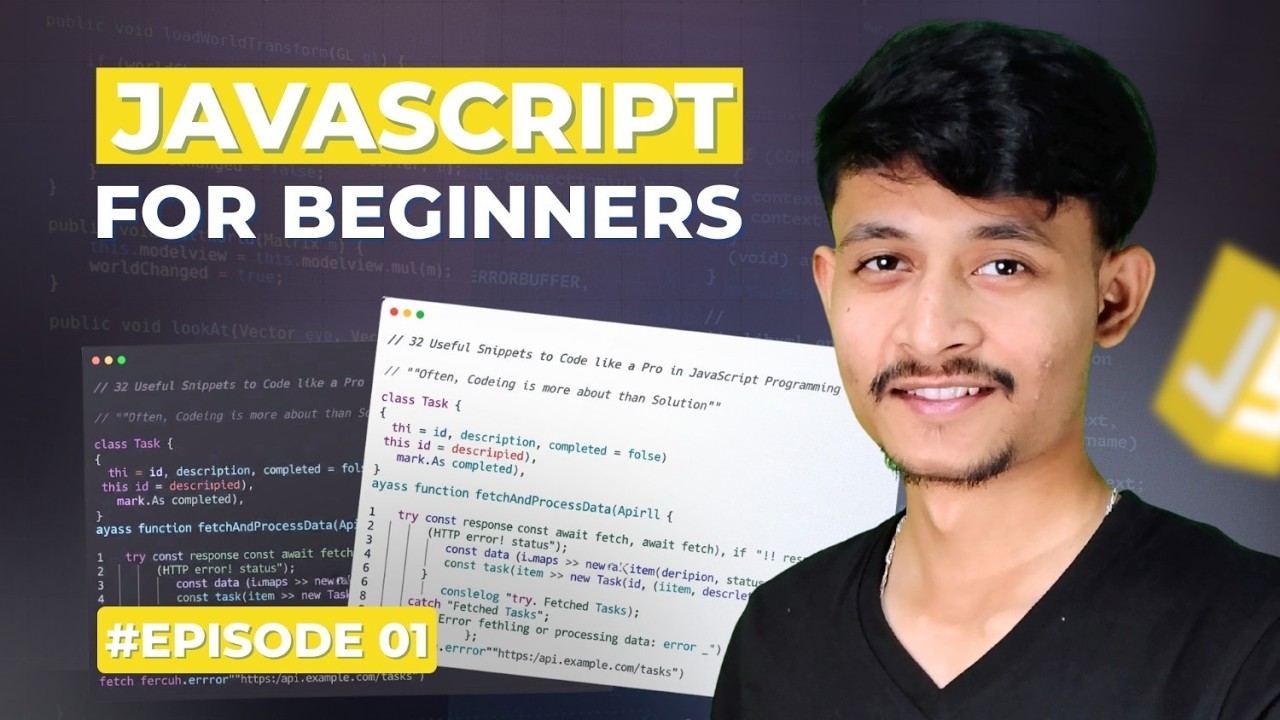 Start Learning JavaScript Today | Complete Beginner Guide (Part 1)