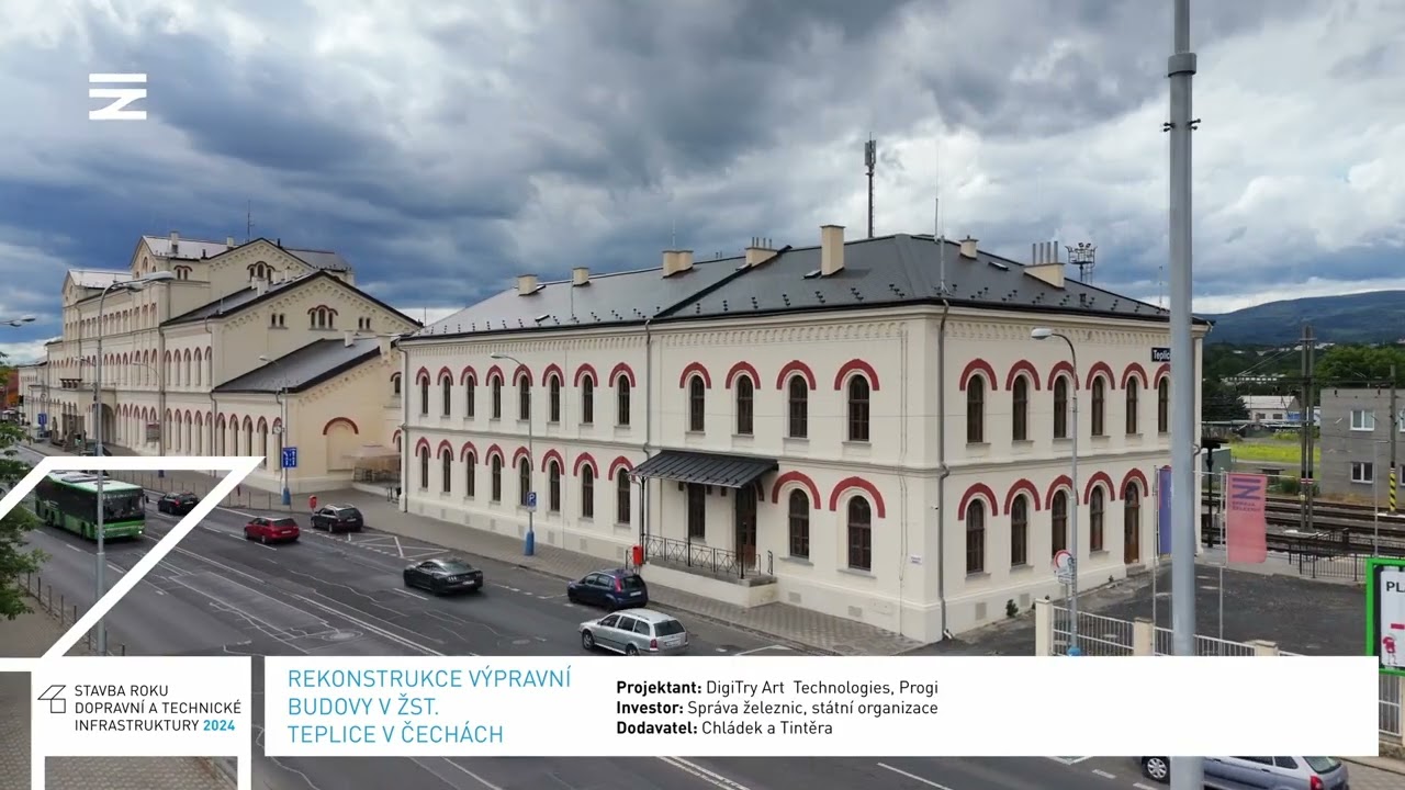 SRDTI 2024: Rekonstrukce výpravní budovy Teplice